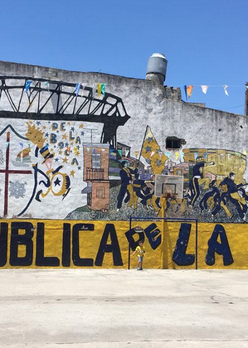Street Life in La Boca, Buenos Aires