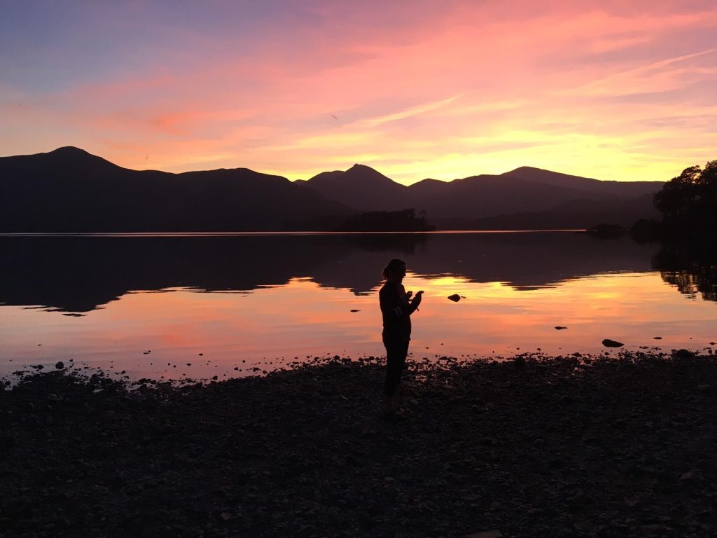 Sunset on Derwentwater