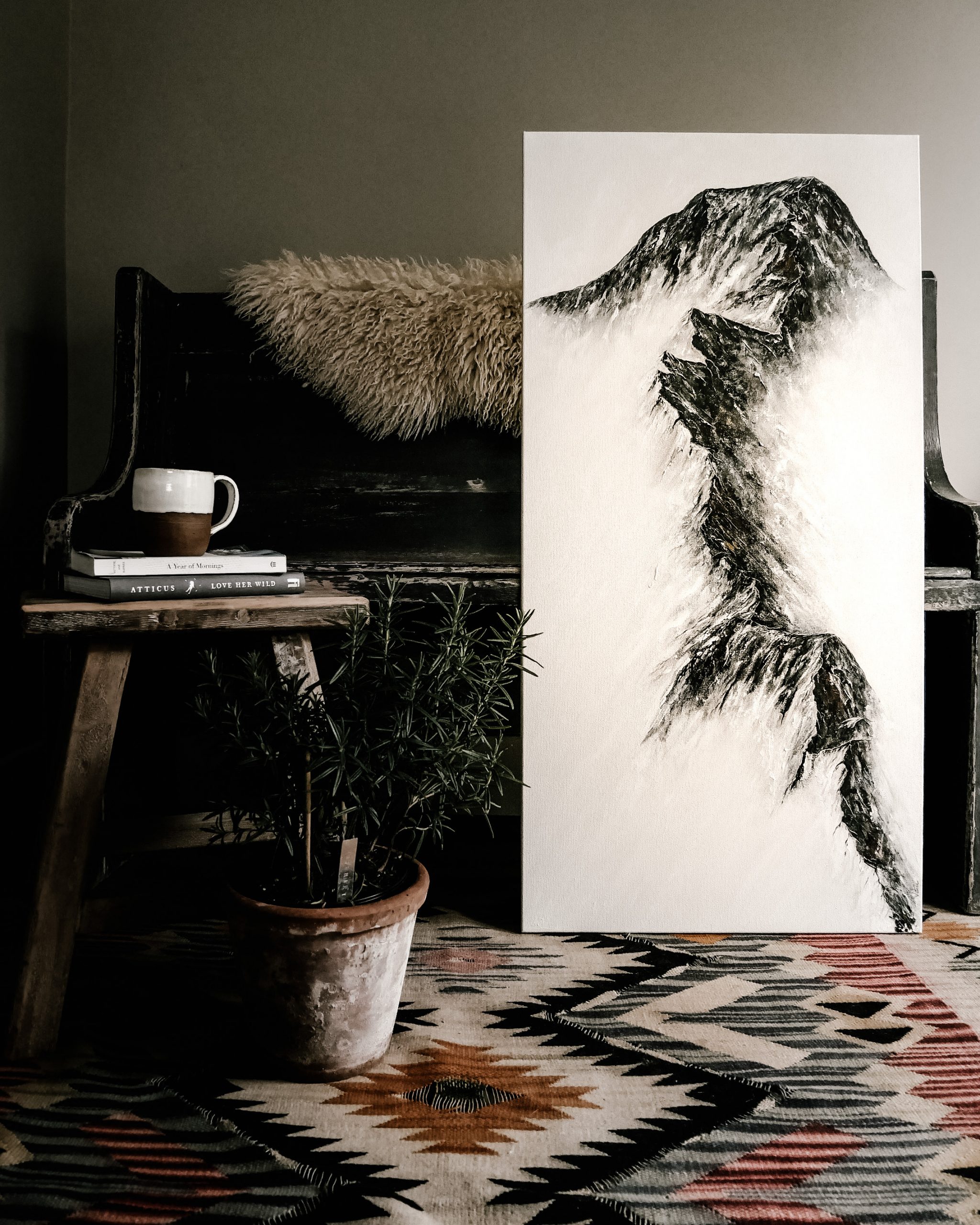 Feather & WIld Artwork Lake District