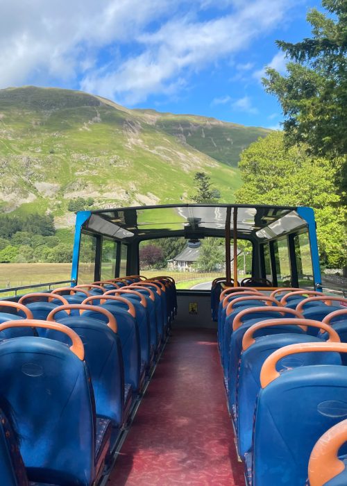 Top Deck: How to see the Lake District by open top bus