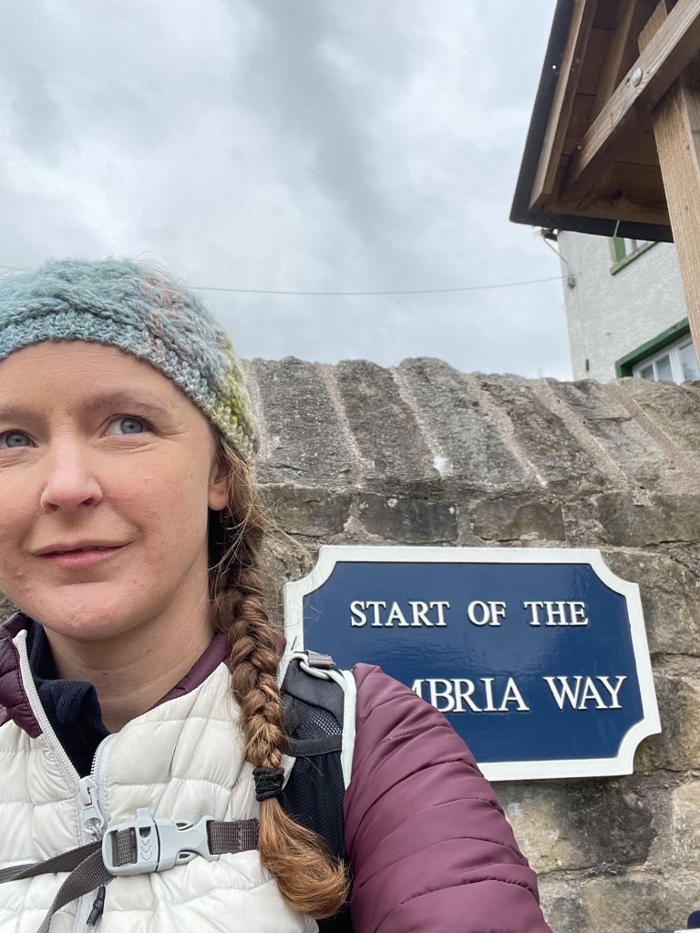 Starting the Cumbria Way