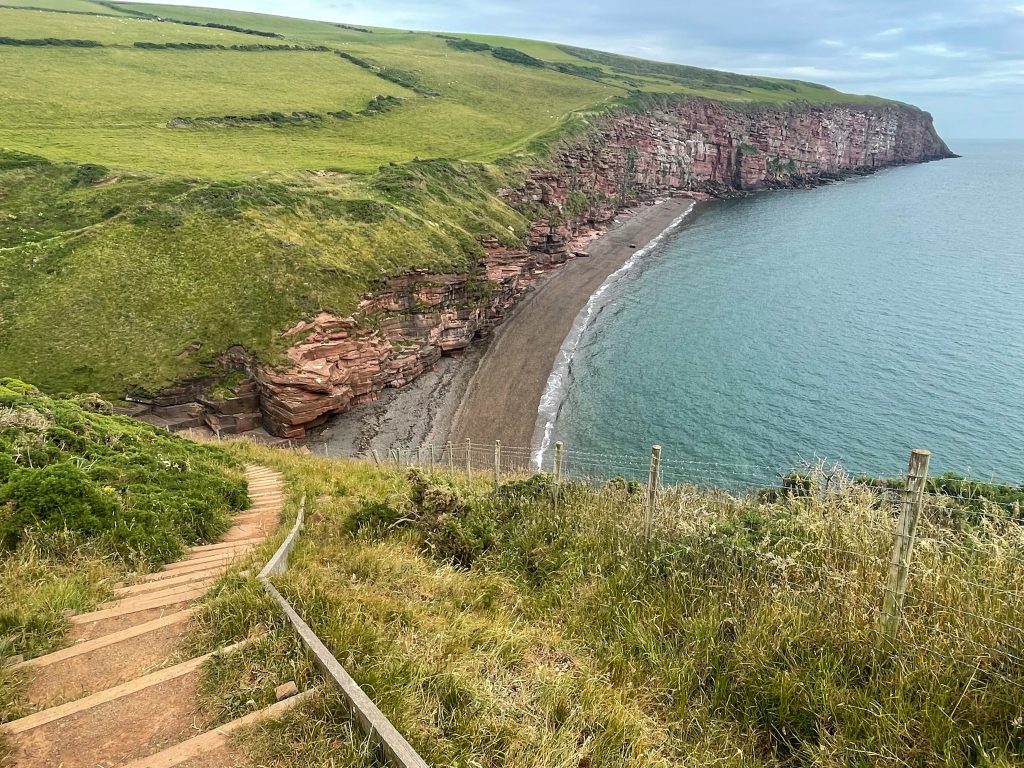 Walking the Cumbria Coast Path from Whitehaven to St Bees